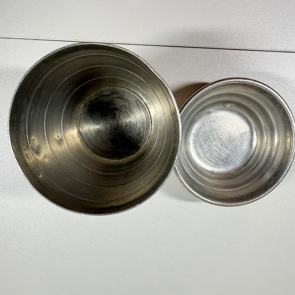 Vintage Mirro Aluminum Gravy Shaker Beehive Lid 1 Cup 2623 M Made in USA MCM